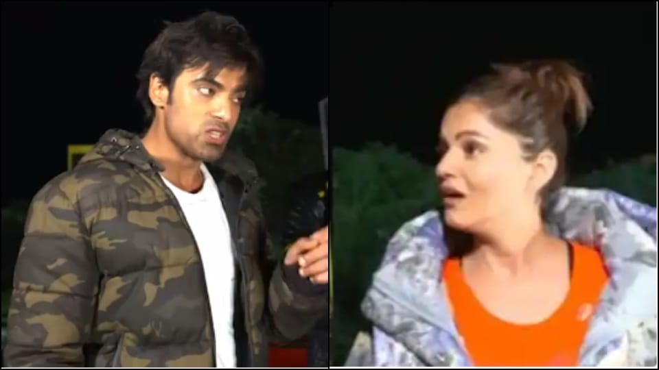Khatron ke khiladi 12 promo rubina dilaik and mohit malik argument over stunts video viral on social media