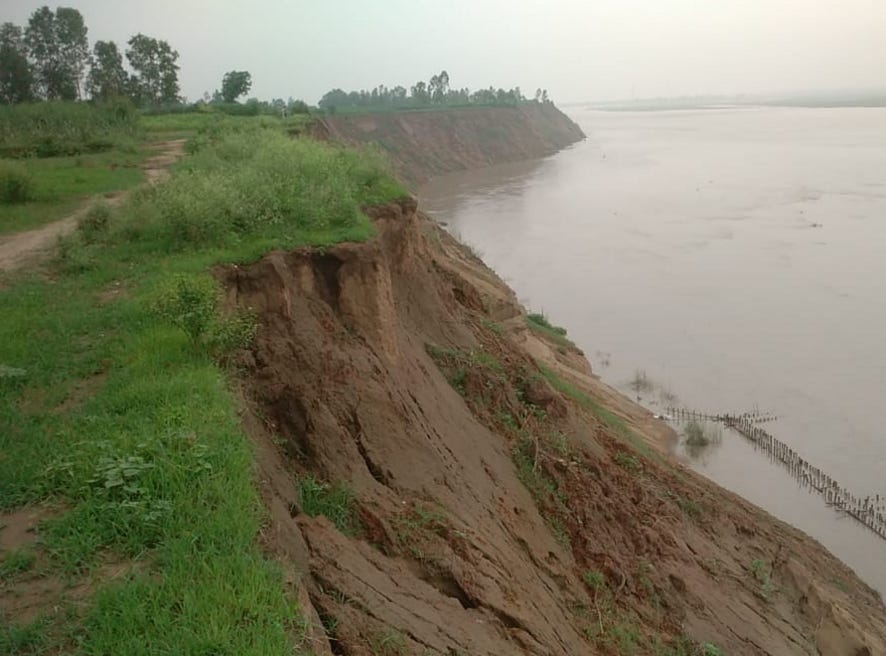 Demolition of agricultural land started in Gauspur and Rampur Chatha