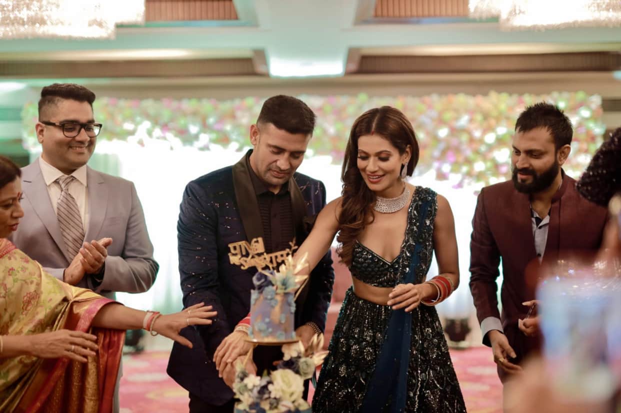 After Agra and Delhi, Sangram Singh and Payal Rohatgi hosted a grand reception at Ahmedabad