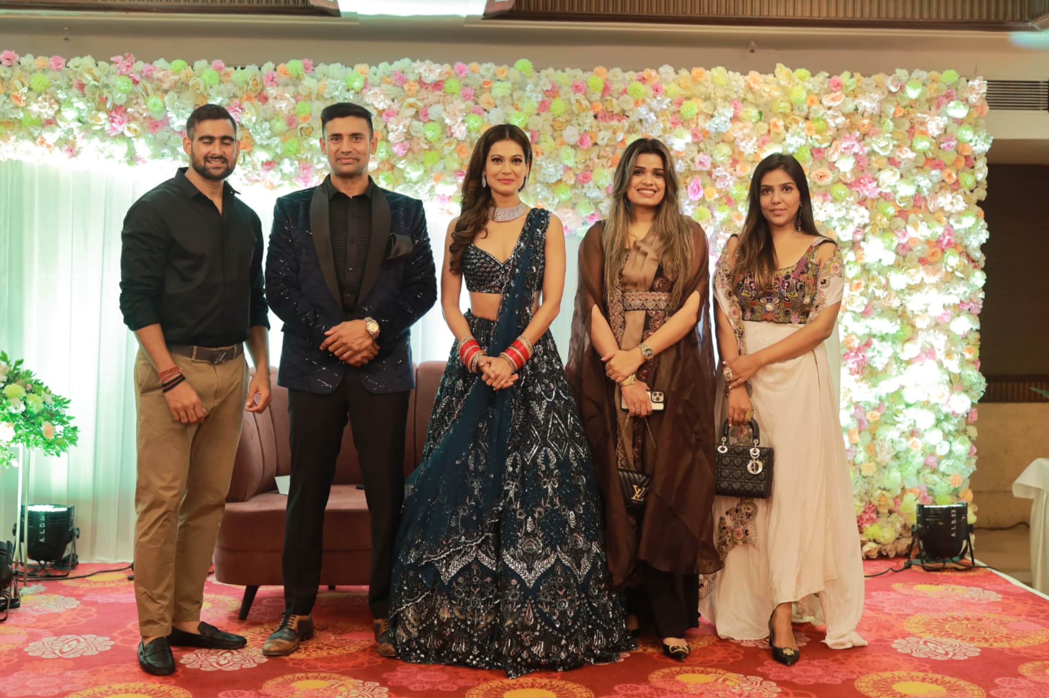 After Agra and Delhi, Sangram Singh and Payal Rohatgi hosted a grand reception at Ahmedabad