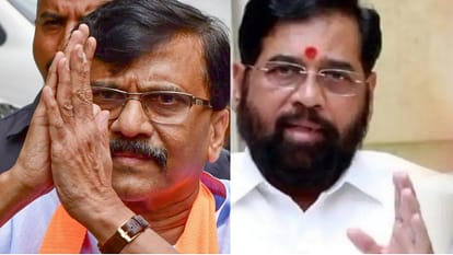 संजय राउत और एकनाथ शिंदे