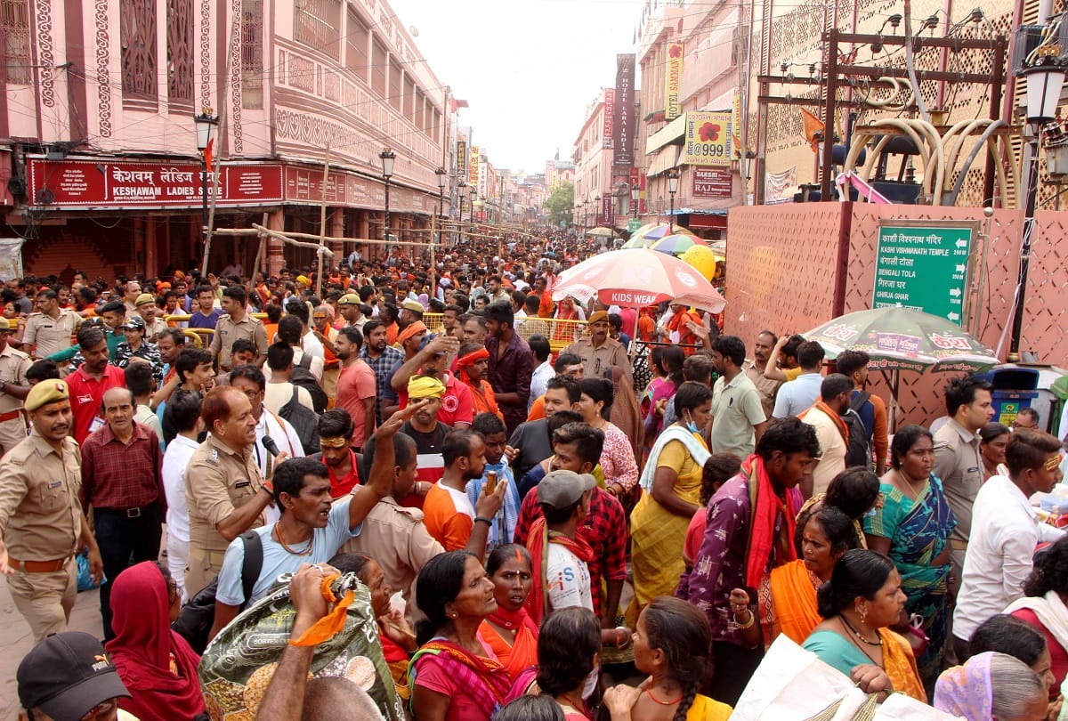 Sawan tisra somwar Kashi Vishwanath Dham new record first time in history such work done