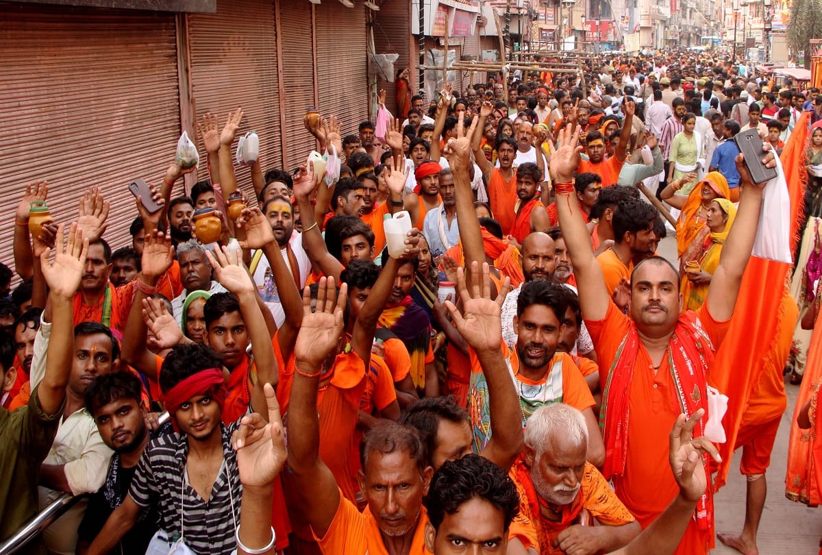 Sawan tisra somwar Kashi Vishwanath Dham new record first time in history such work done