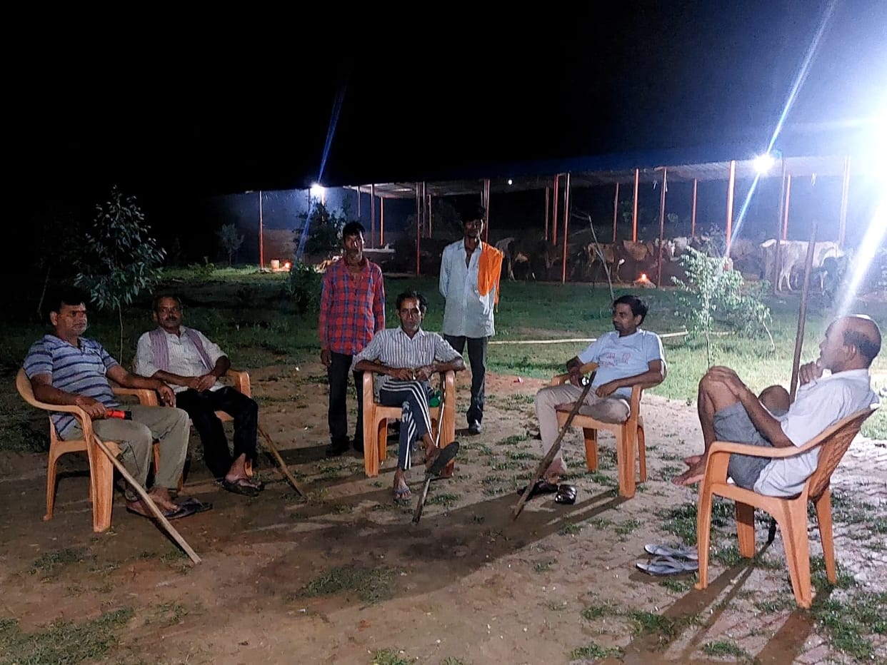 Cameras installed on Gaushala, Guldar was not seen