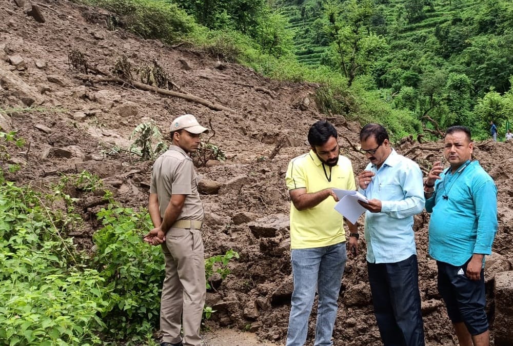 Uttarakhand Weather Update: Photos of Cloudburst in srinagar two village
