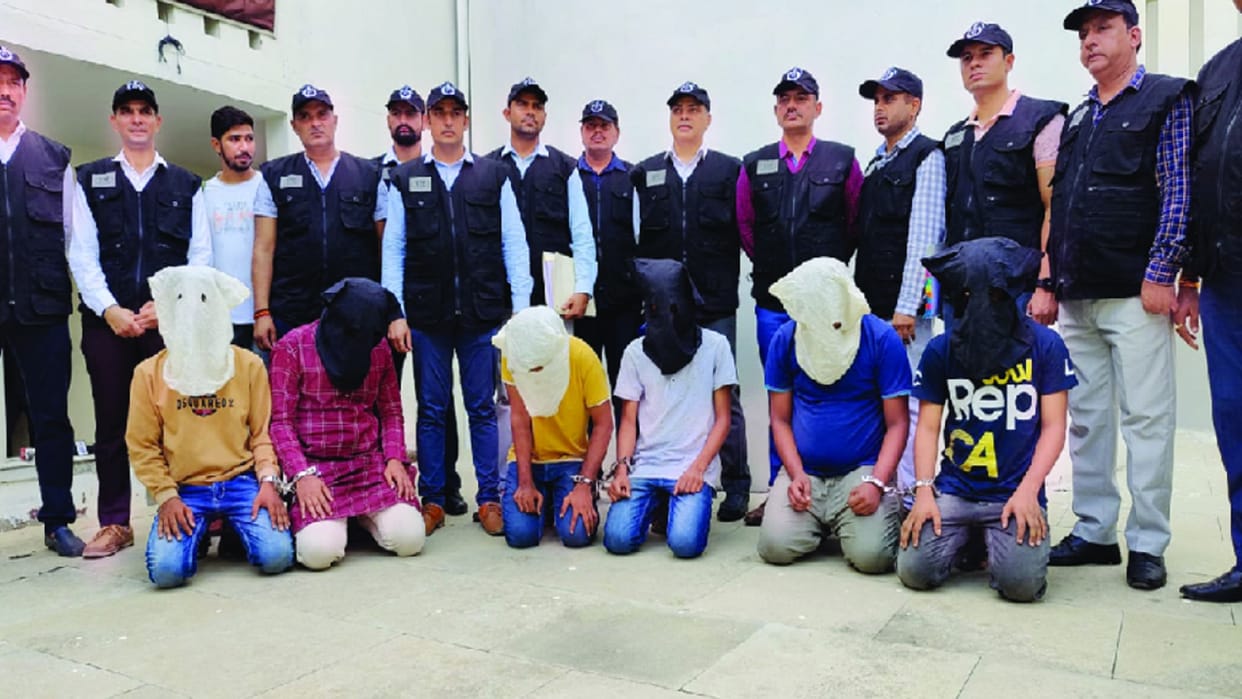 six miscreants arrested for threatening MLAs STF also exposed Pakistan connection