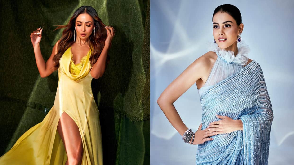 malaika arora latest bold pics  Genelia Deshmukh looks gorgeous in saree today celebrity update in 10 picture