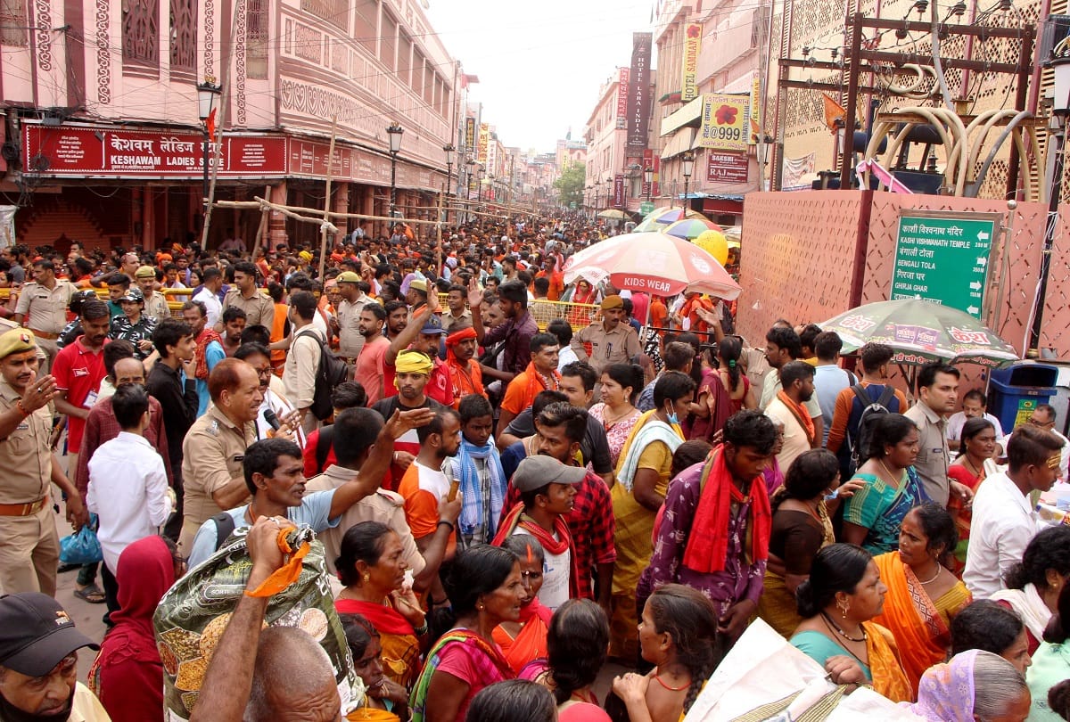 Sawan tisra somwar Kashi Vishwanath Dham new record first time in history such work done