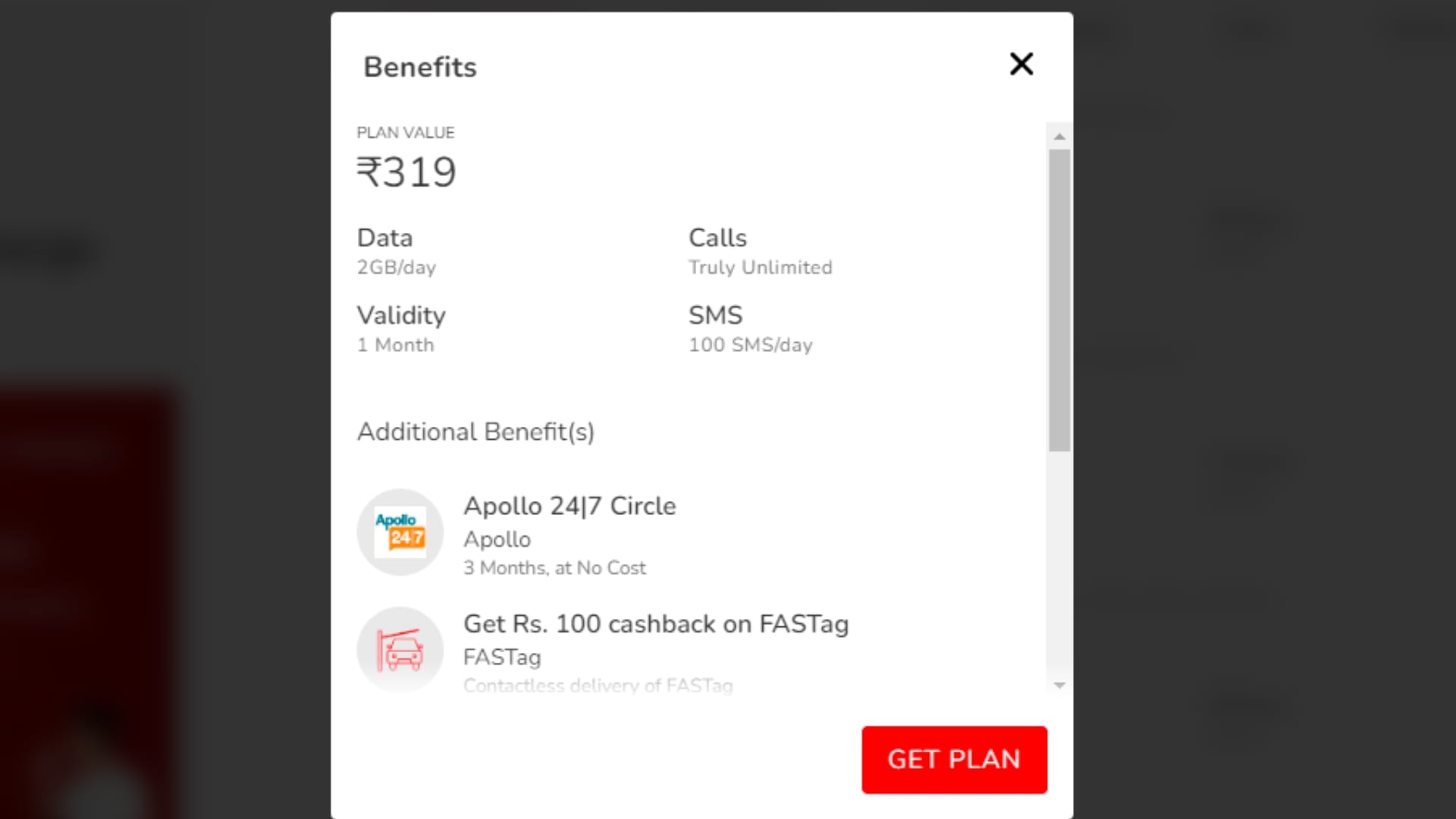 Airtel Recharge Plan 2022