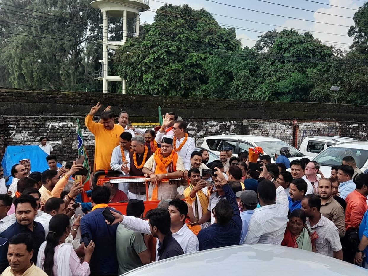 Uttarakhand News: bjp new president Mahendra bhatt welcome program