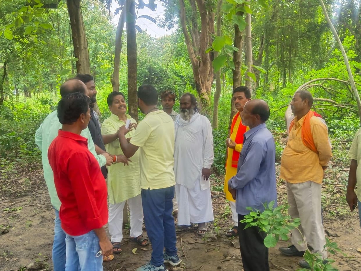 opposed electric wire over temple