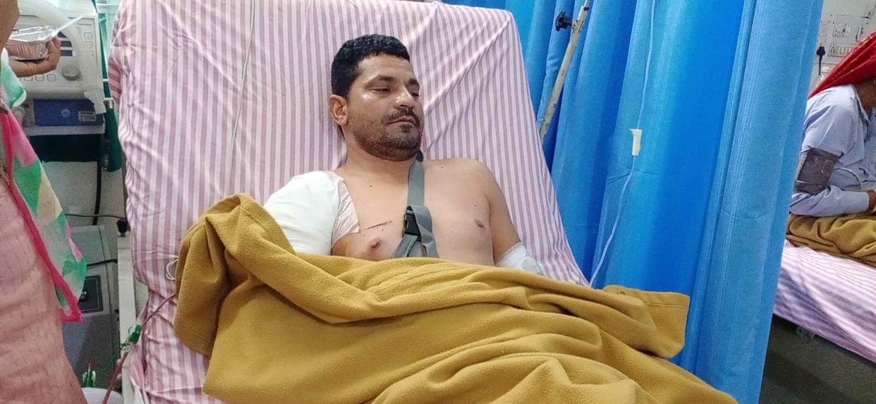 Bike rider injured after being hit by Chinese manja