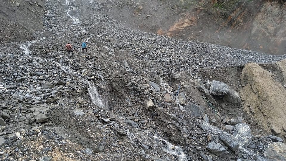 amarnath yatra postponed 30 houses in reasi grounded due to landslide after heavy rains srinagar-leh highway c