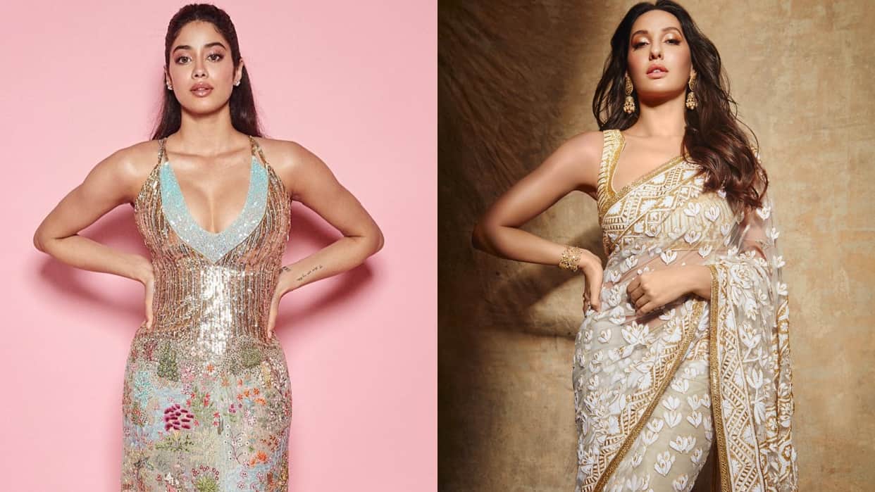 photos of the day katrina kaif janhvi kapoor nora fatehi marunal thakur ananya pandey kartik aaryan