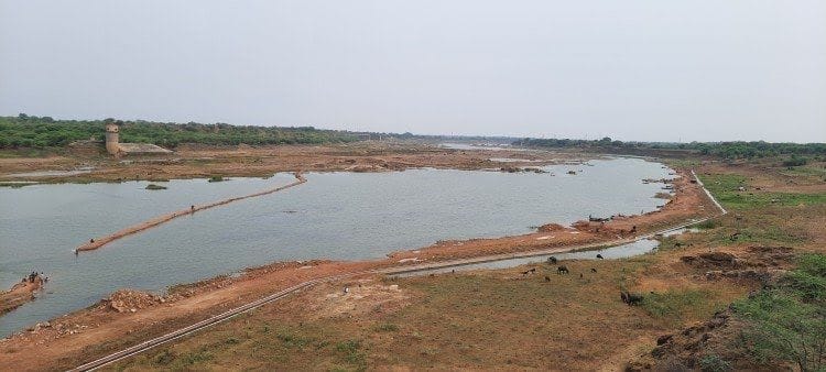 Banda: Break on construction of barrage in Bhuragarh and Pailani, problem in survey due to rise in water level of Ken river