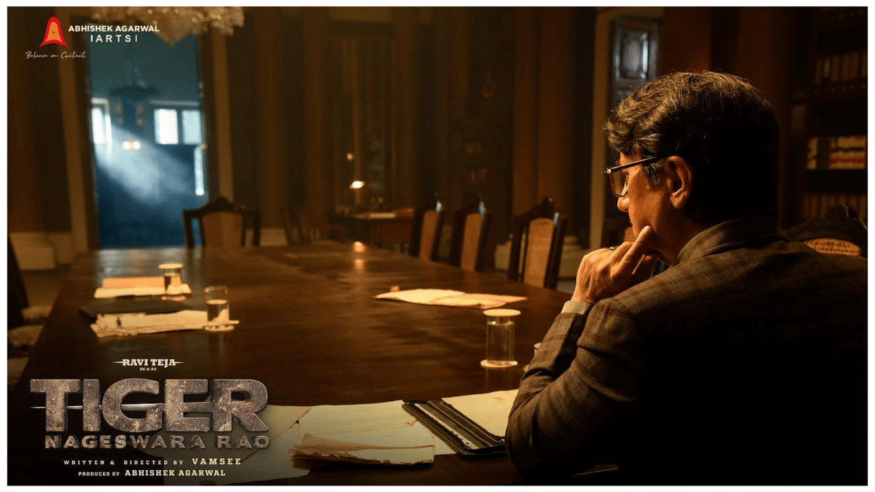 Anupam Kher First Look Revealed From Pan India Film Tiger Nageswara Rao starring Ravi Teja