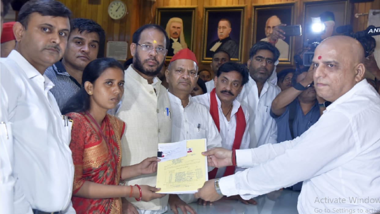 UP MLC Election 2022 Samajwadi Party candidate Kirti Kol Nomination canceled BJP