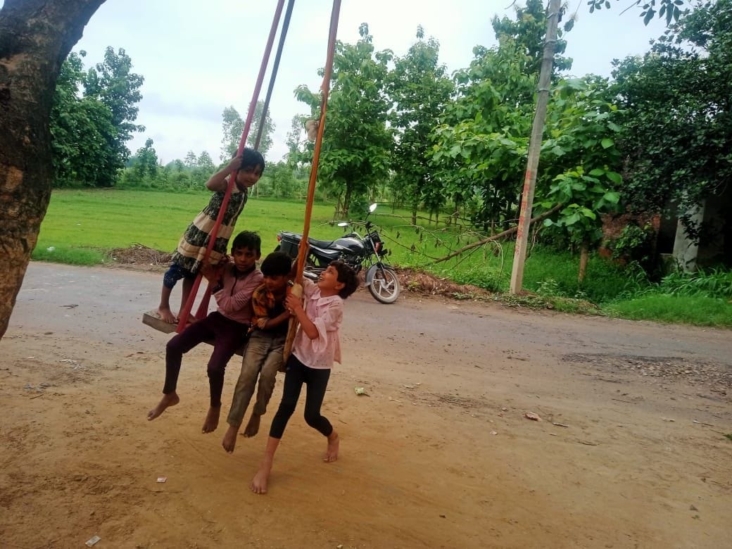 swings on trees, nagpooja performed