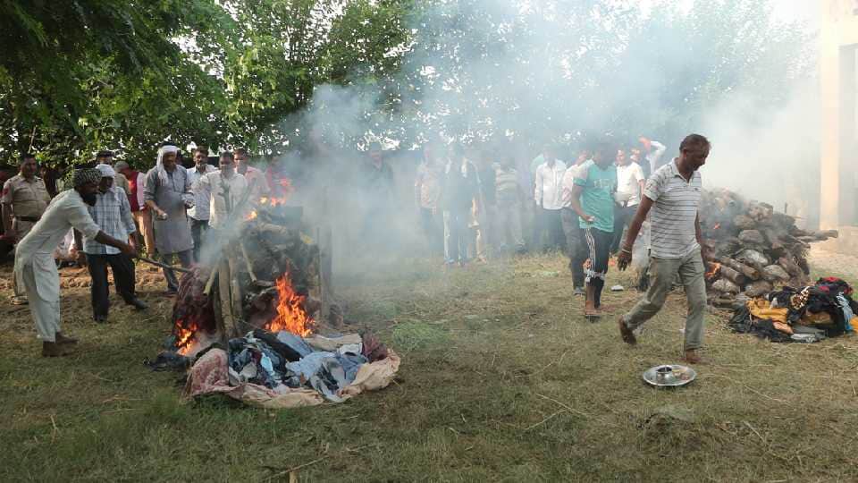 Seven youths who drowned in Gobind Sagar lake cremated in Mohali