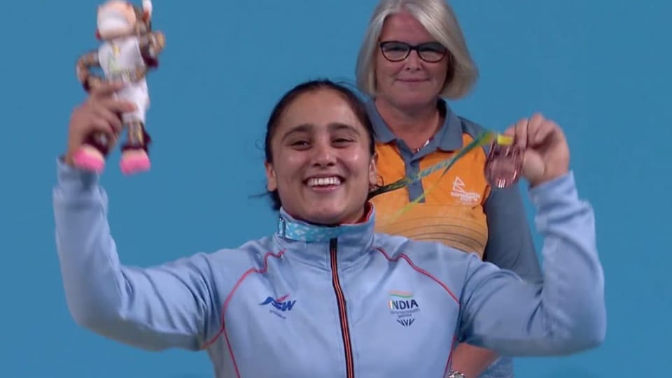 Weightlifter Harjinder Kaur from Mehs village of Nabha win bronze medal in Commonwealth Games