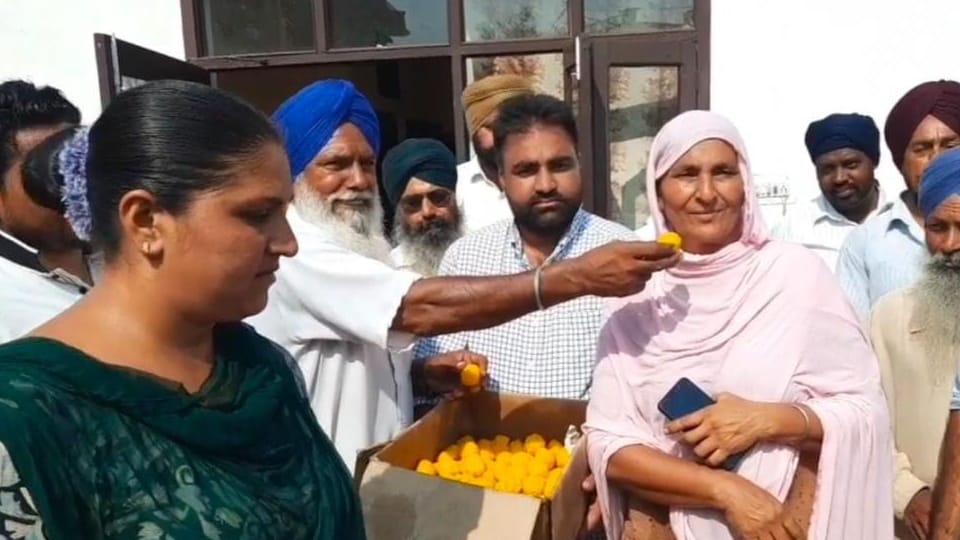 Weightlifter Harjinder Kaur from Mehs village of Nabha win bronze medal in Commonwealth Games