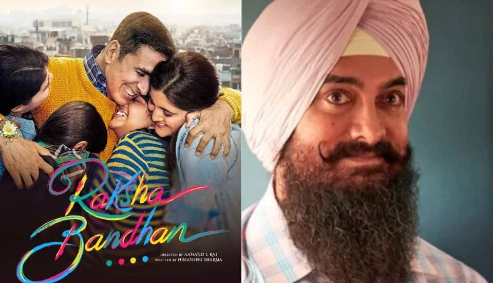 Laal Singh Chaddha vs Raksha Bandhan box office Report day 2 know collection of aamir akshay films day second