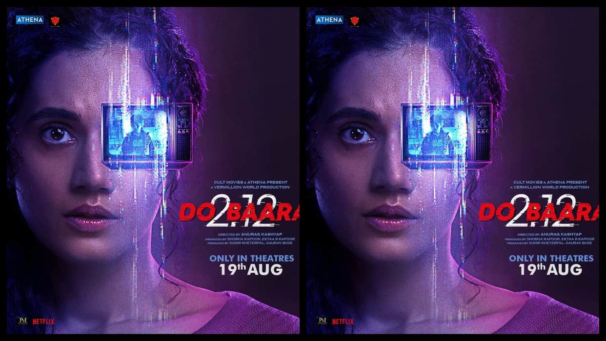 Dobaaraa: Anurag Kashyap shares new poster of upcoming film starring taapsee pannu