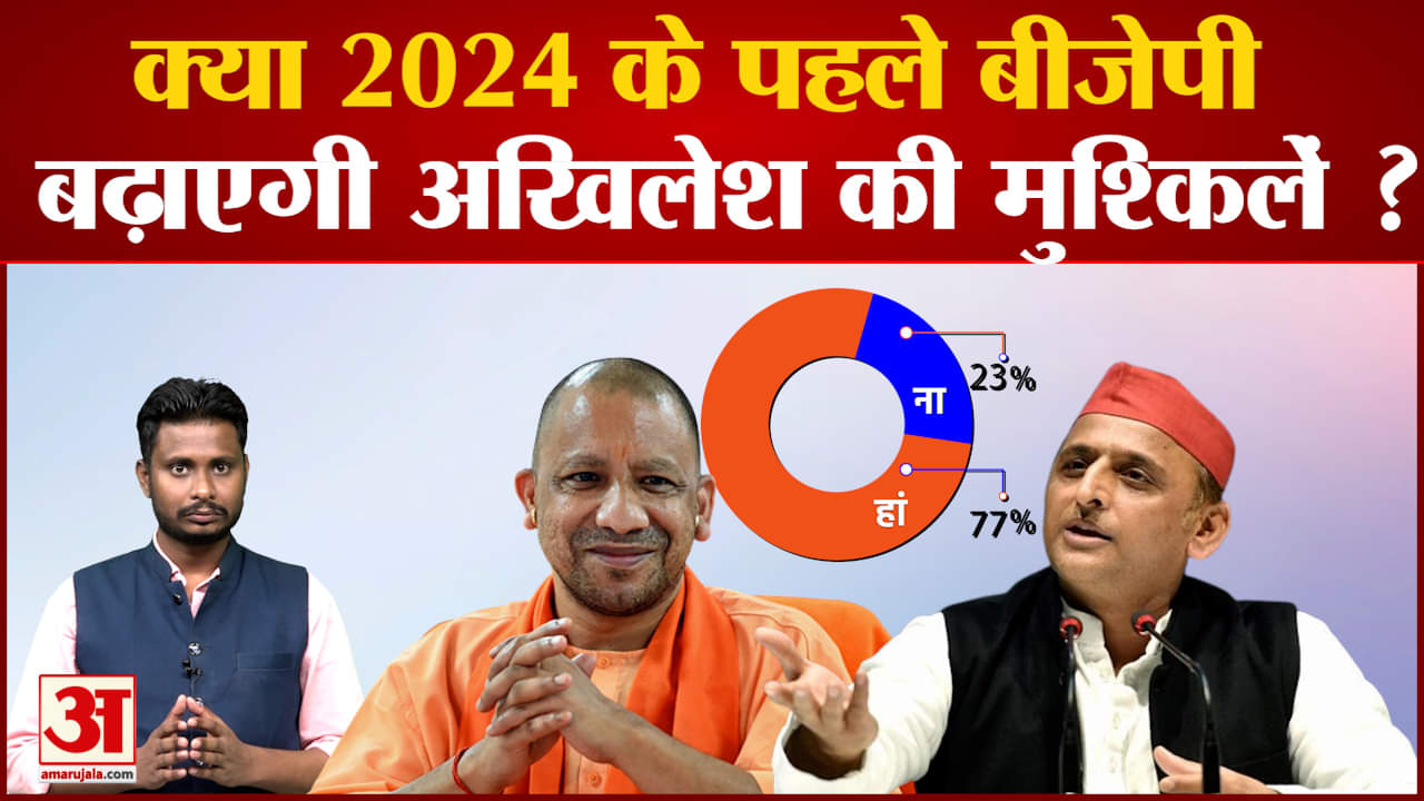 UP Politics: क्या 2024 के पहले बीजेपी  बढ़ाएगी अखिलेश की मुश्किलें ?