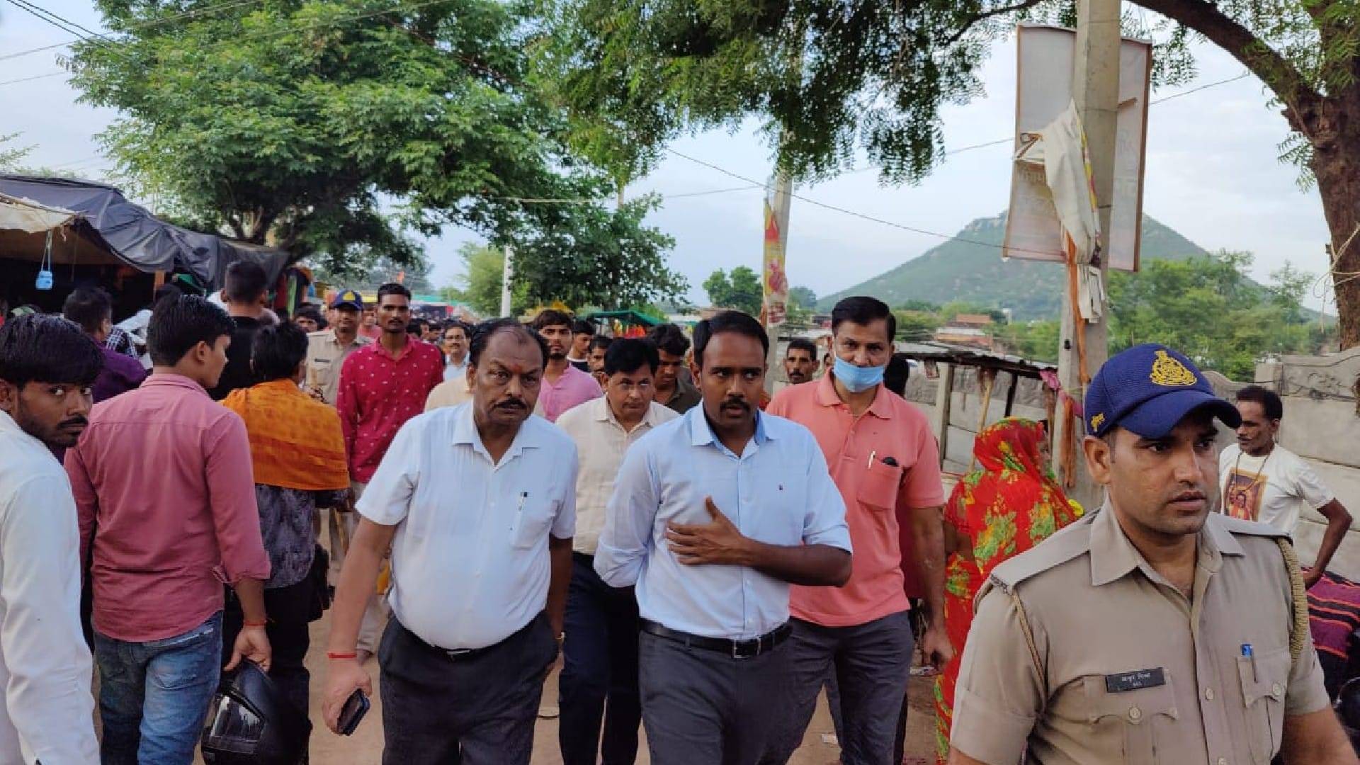 District administration took stock of the arrangements of Bageshwar Dham of Chhatarpur