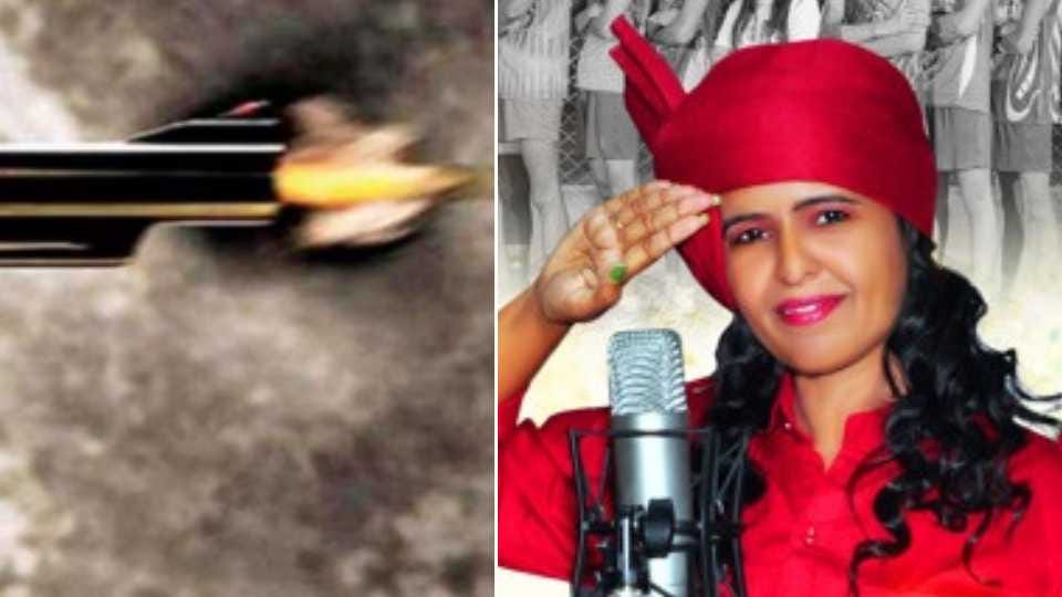 Firing on female artist and brother in Jagran in Charkhi Dadri