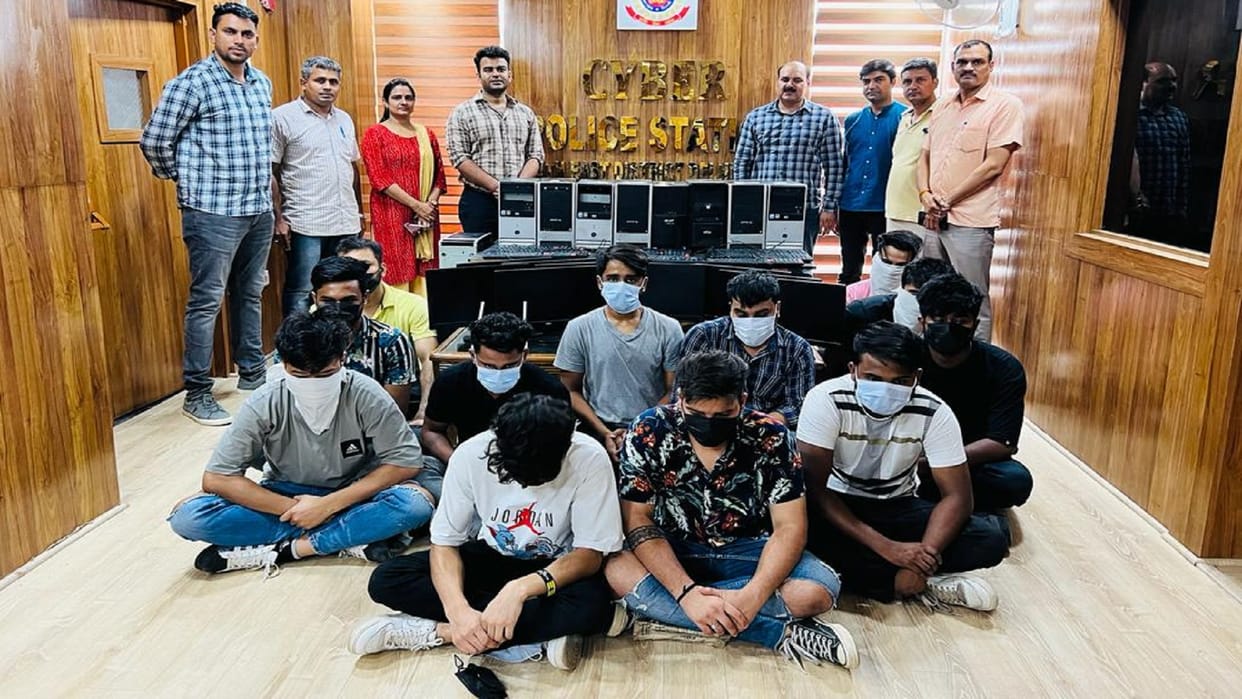 500 German been cheated by using X Lite app in Delhi 13 accused arrested