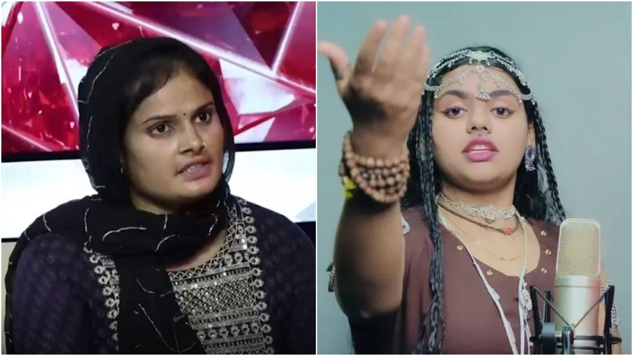 not Farmani Naaz but Abhilipsa Panda is the original singer of har har shambhu song