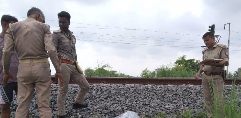 Auraiya: Youth dies after being hit by goods train