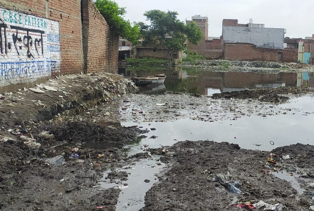 Lakhs spent, yet did not get rid of waterlogging