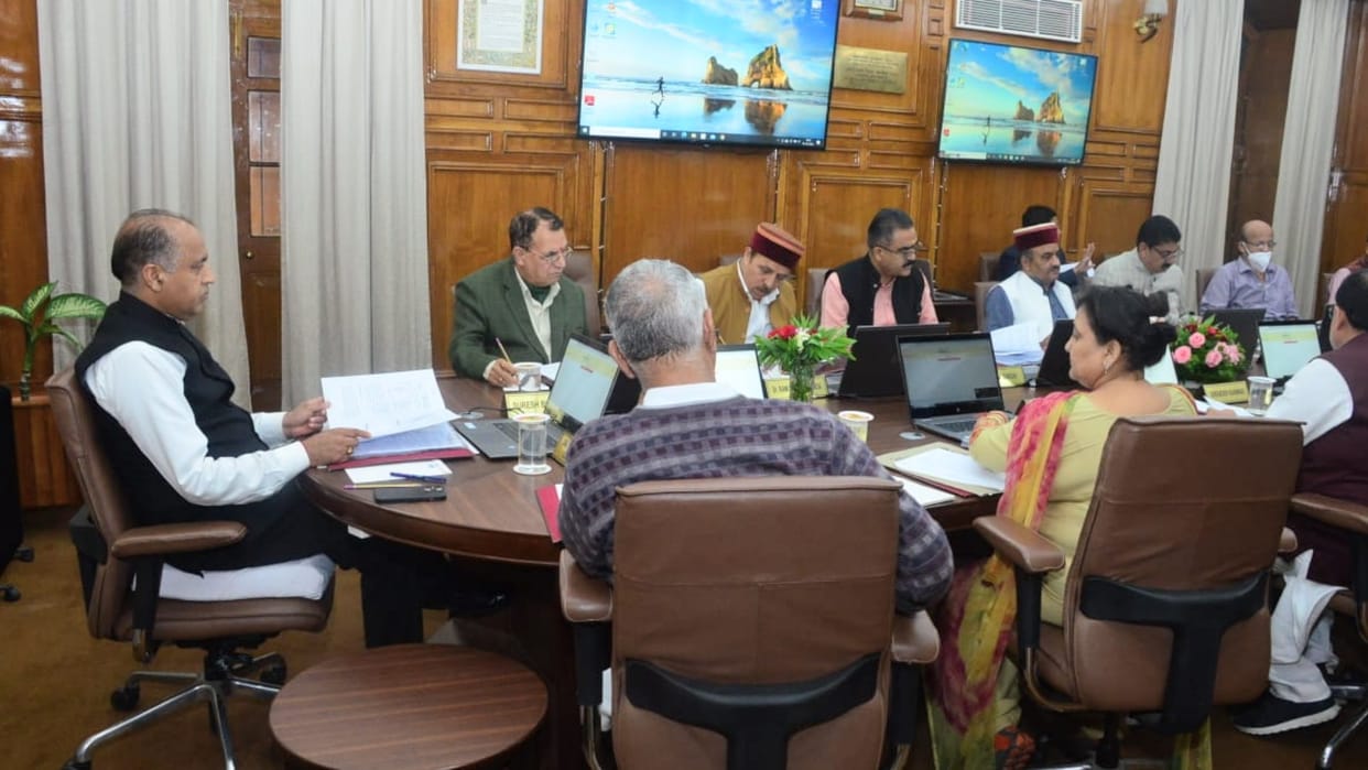 Himachal cabinet meeting will be held after the assembly session on Saturday