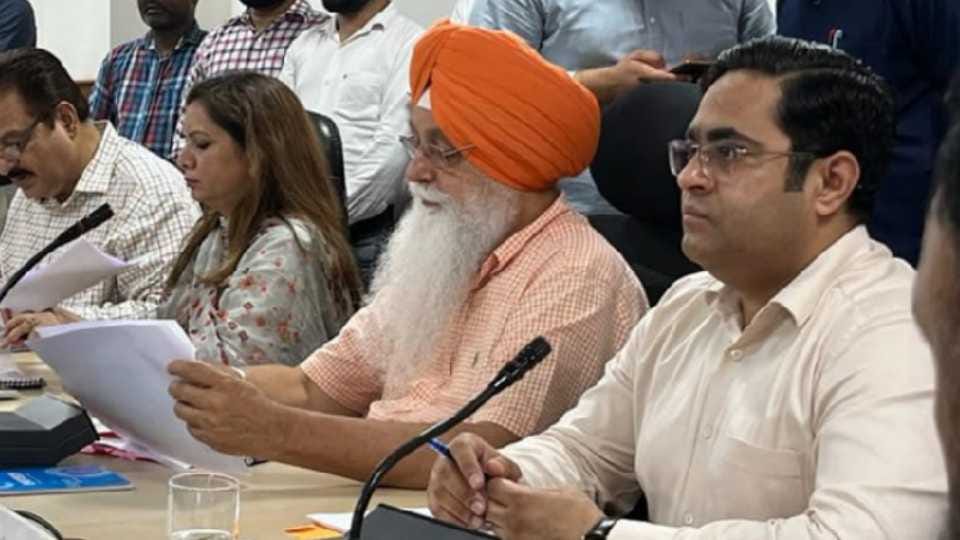 Civic minister said if AAP MP has occupied Panchayati land then action will definitely be taken
