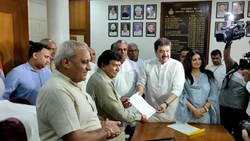 Kuldeep Bishnoi resigns from the post of MLA