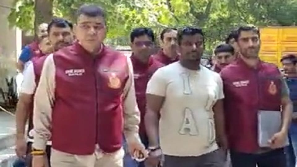 Wanted in Jahangirpuri violence case arrested accused of instigating people and pelting stones