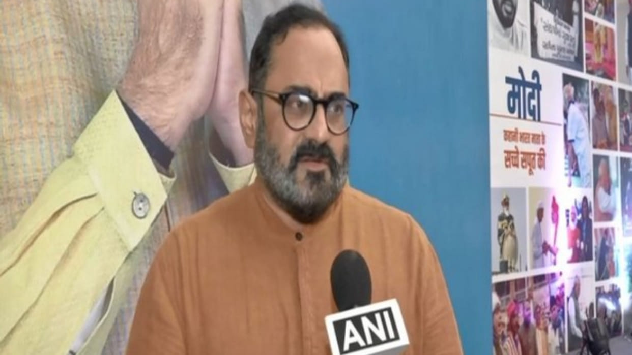 Rajeev Chandrasekhar said Congress party full of violent elements