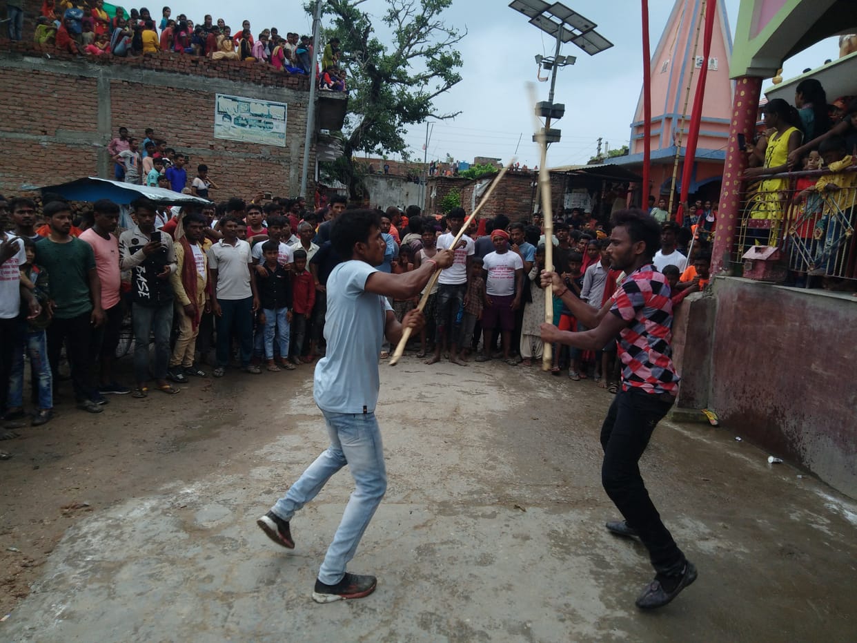 Mahaviri procession was taken out with gaiety