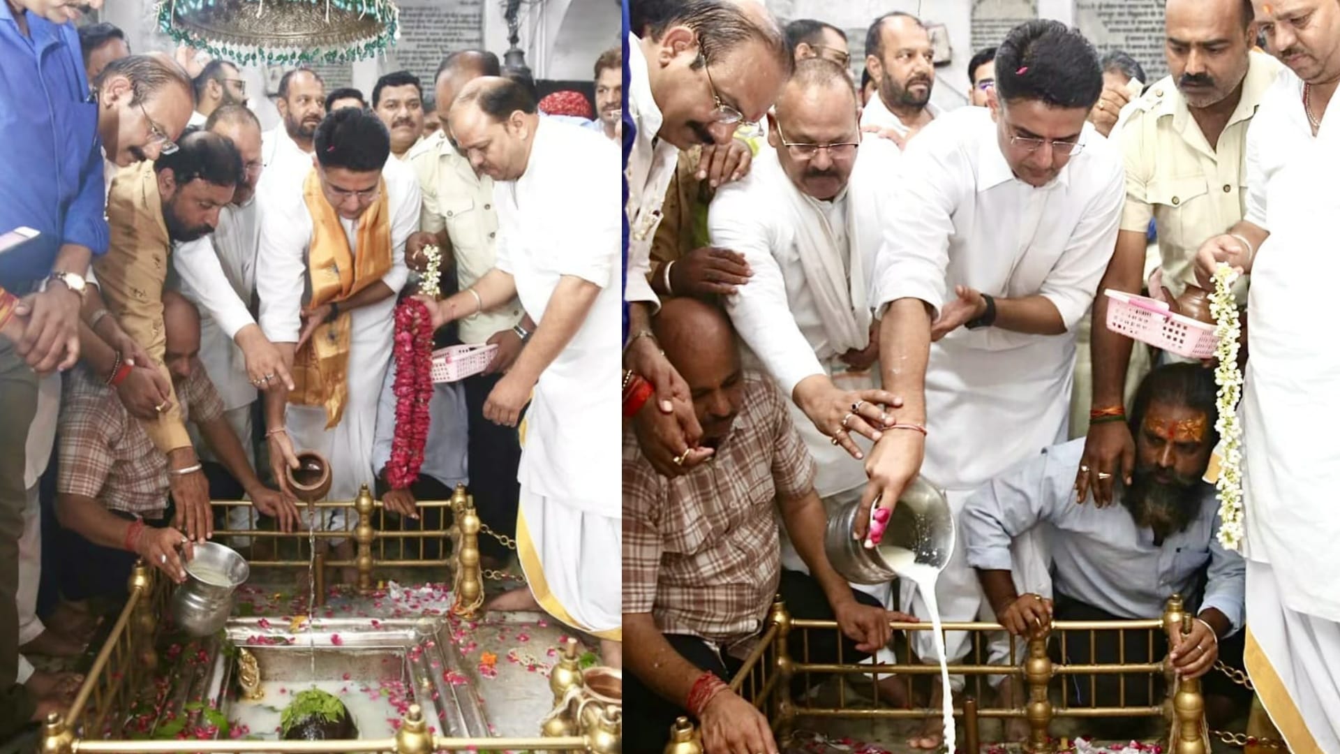 Sachin Pilot starts Diggi Kalyanji Lakkhi Padyatra