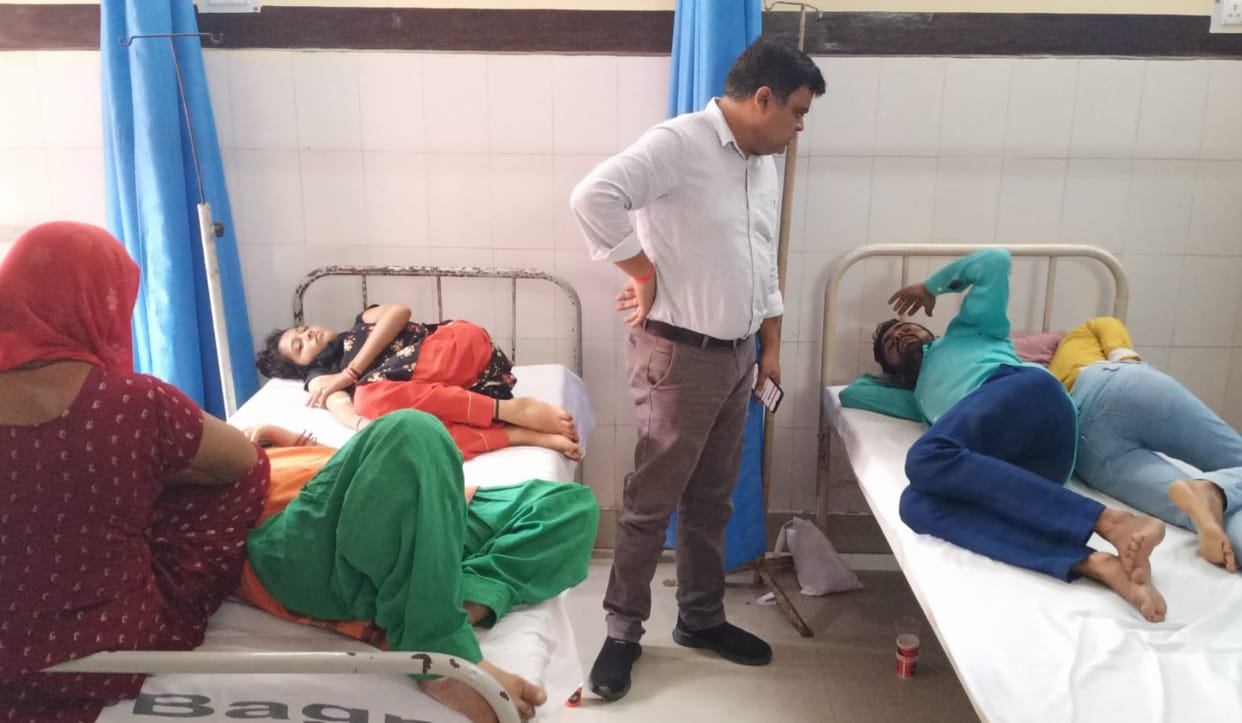 Food poisoning in Luhari worsened the health of six people