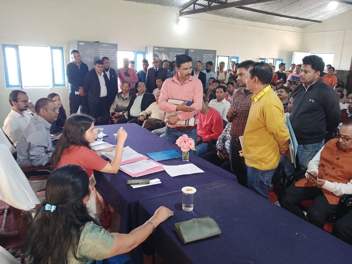 Dm in Tehseel Diwas Ranikhet