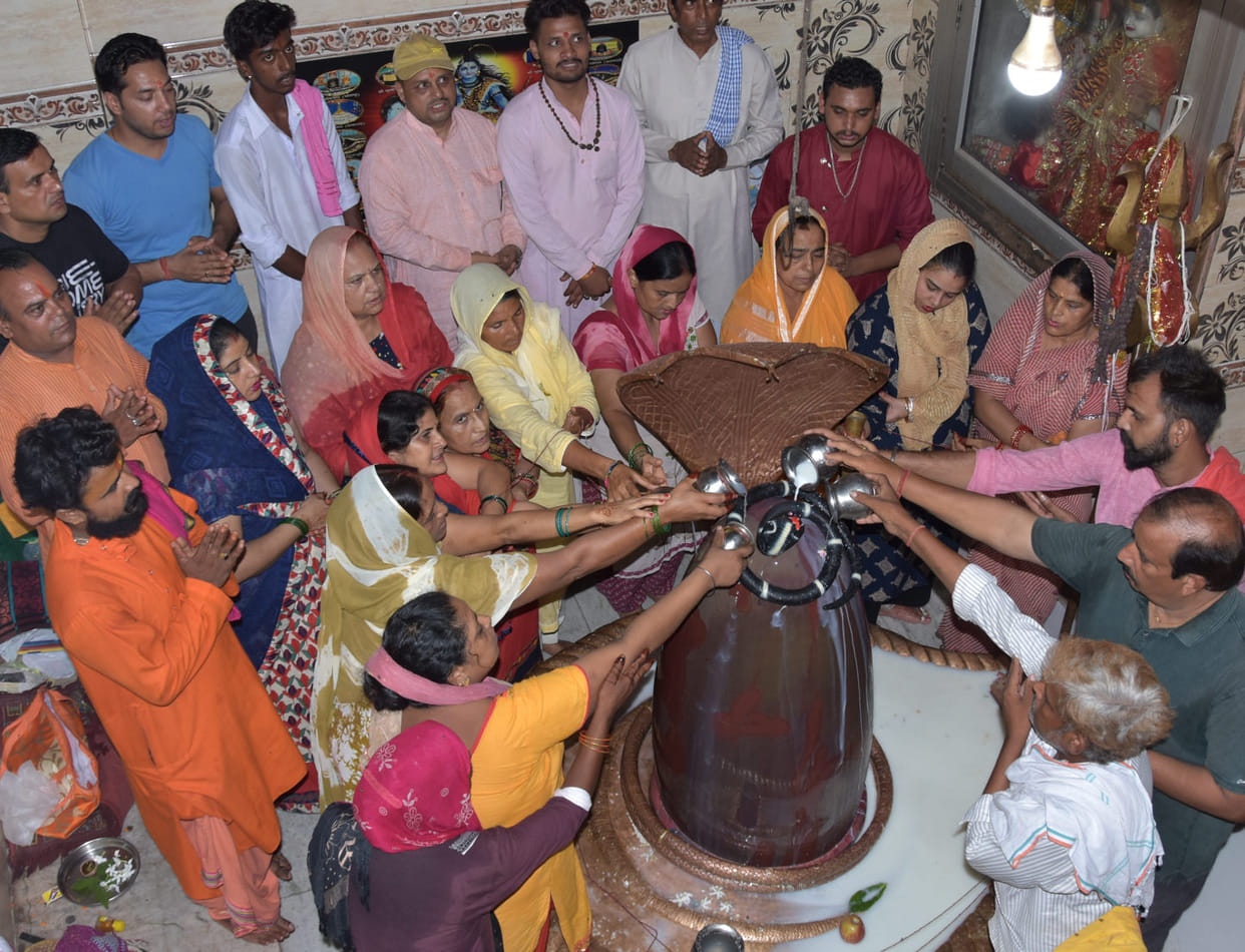 Worshiped with devotion on Nag Panchami