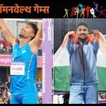 तेजस्विन शंकर: पहली तस्वीर में वह घर में ओपनिंग सेरेमनी देखते हुए, फिर उन्होंने मेडल जीता