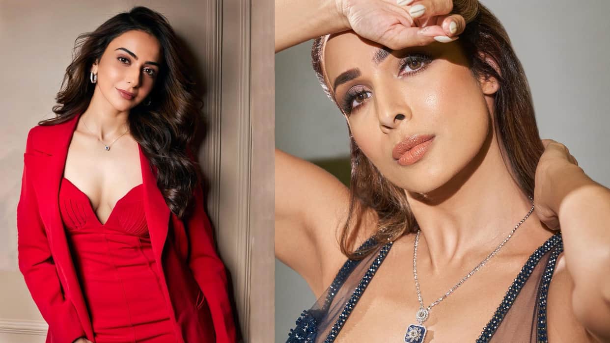 Malaika Arora Bold Look deep neck  rakul preet singh latest sizzling pic today celebrity update in 10 pictures