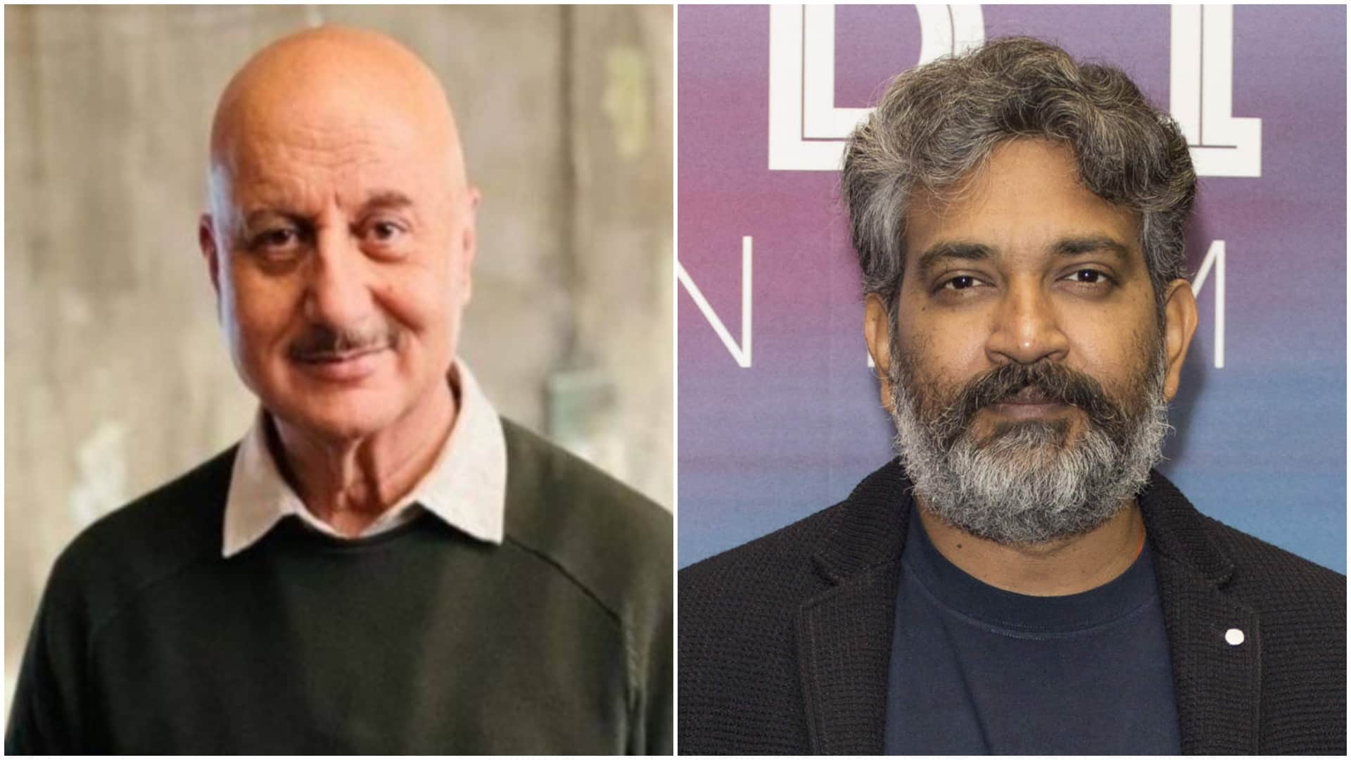 RRR Director SS Rajamouli Host Lunch For Anupam kher At His Place, Actor Give him traditional shawl