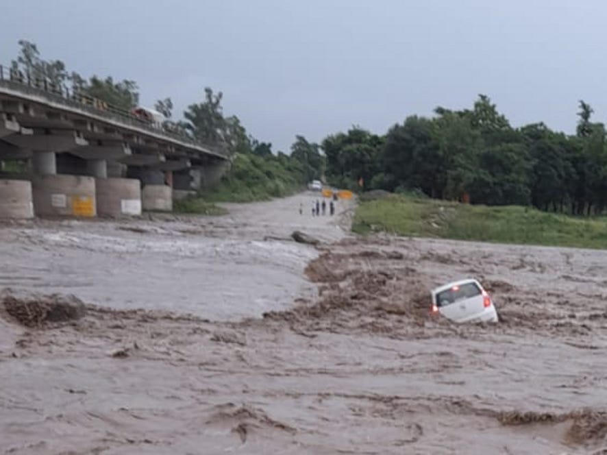 Car book lying on the floor in Bijnor