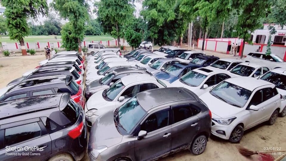 big car thief gang busted in up 31 cars worth 3.30 crores recovered many arrested in raebareli
