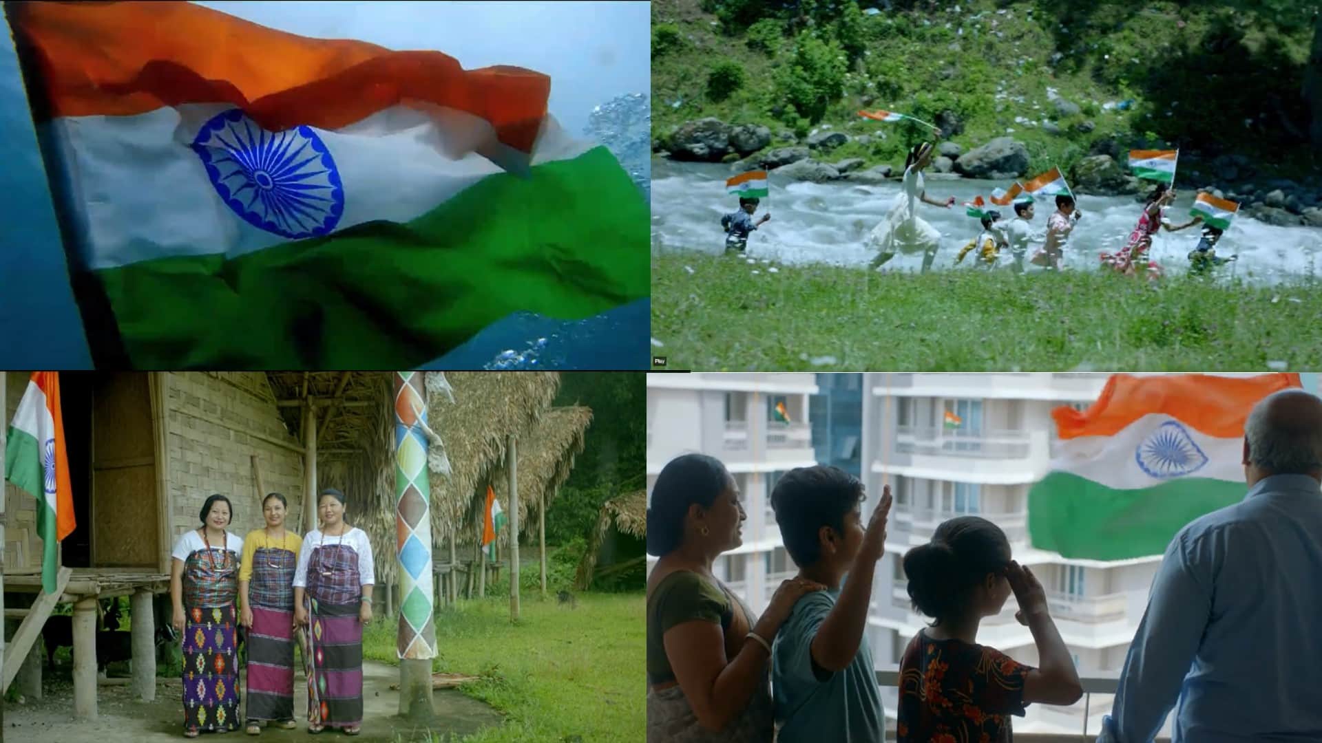 har ghar tiranga sonu nigam Asha Bhosle Amitabh Anushka Akshaya and others feature independence day anthem